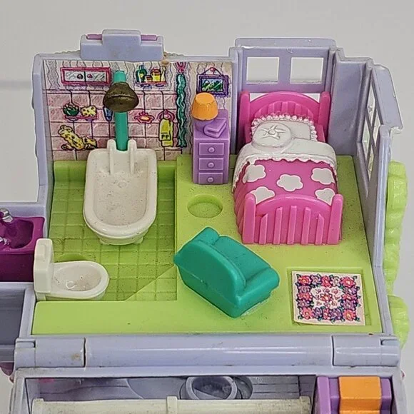 Vintage Polly Pocket Bluebird Dance Studio Only Pollyville No Figures 1995 - Picture 13 of 15